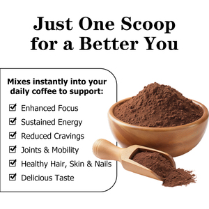 Café de Canela en Polvo con Colágeno, MCT y L-Teanina, Marca Privada OEM ODM, para Aumentar la Energía, la Concentración, el Rendimiento, la Recuperación, el Cabello, la Piel y las Uñas - Product Image 4