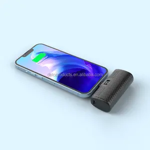 Mini cep taşınabilir şarj tipi C 3A hızlı şarj güç bankası iPhone