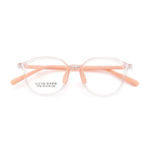 Huan 7110 Monturas de Gafas Redondas para Niños, Acrílicas, Montura Completa, Antideslizantes, Origen Danyang - Product Image 1