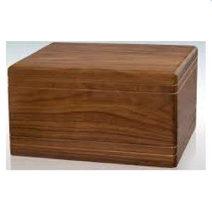 อินเดียขายส่งงานศพไม้เผาศพโกศกล่องในราคาต่ำโกศไม้ทำอินเดีย - Product Image 4