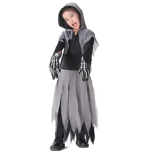 2023 New Arrival Girls Miss Reaper Teen Halloween Costume ZMHC-037