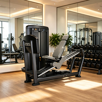 Alat Fitness Gym Komersial-Liva Steel Pin Loaded Multi-Fungsi Mesin Latihan Kekuatan Leg Press Curl Duduk
