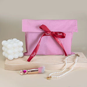 Wholesale Custom Pattern Cotton Linen <b>Envelope</b> Pouch Reusable <b>Gift</b> Drawstring Bag Clothing Handbag Shirt Dust Bag With Ribbon - Product Image 3
