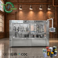 Ligne de remplissage automatique de canettes en aluminium à haut rendement (10 000 CPH) avec système de carbonatation CO2 pour sodas, bières et eaux gazeuses