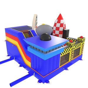Château <span class=keywords><strong>gonflable</strong></span> commercial pour enfants, thème navette spatiale aérospatiale, <span class=keywords><strong>structure</strong></span> de jeu pour locations événementielles - Product Image 3