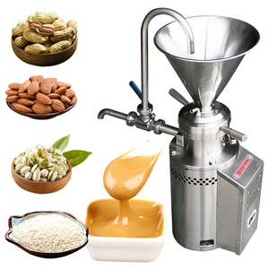 Machine à broyer les arachides et à fabriquer le beurre de cacahuète, la pâte de moutarde, la pâte de noisette, le tahini et la pâte de sésame, prix usine, vente en gros - Product Image 1