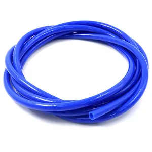 Thin rubber 8mm 10mm blue heat resistant flexible air water silicone vacuum hose tube for car