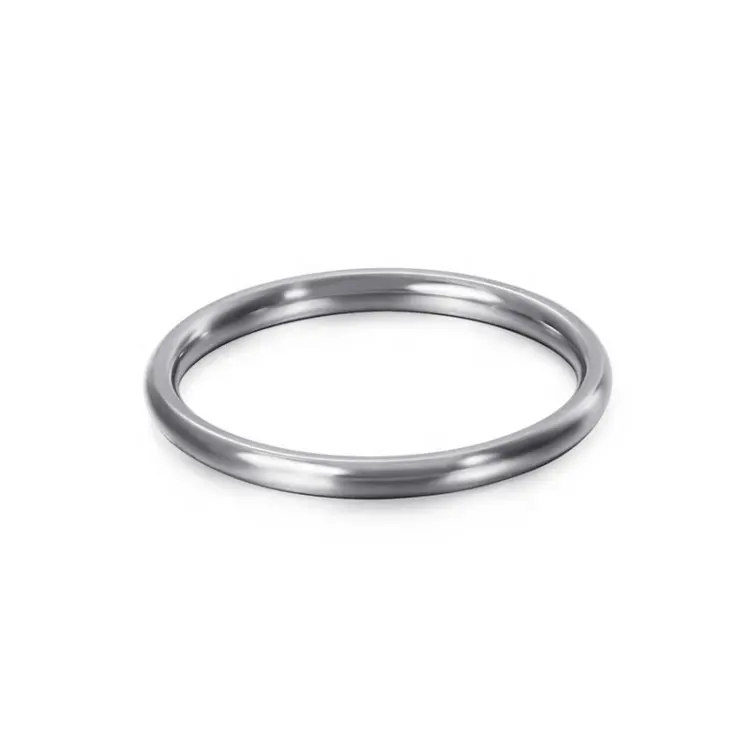 도매 하이 퀄리티 316L 외과 용 스틸 쥬얼리 간단한 귀여운 반지 남성용 맞춤 기념일 약혼 지원