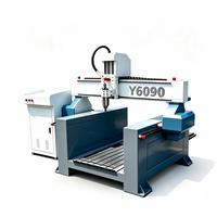 Machine de gravure CNC de bureau 6090 3KW, broche 0-8000 tr/min, corps en fonte haute précision pour moule de précision en métal et électrode