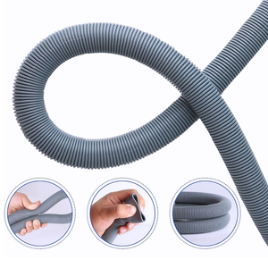 Extension de tuyau de vidange électrique universelle Flexible gris de 10 pieds <span class=keywords><strong>pour</strong></span> machines à laver et <span class=keywords><strong>lave</strong></span>-<span class=keywords><strong>vaisselle</strong></span> tuyau de vidange ondulé <span class=keywords><strong>pour</strong></span> laveuse - Product Image 3