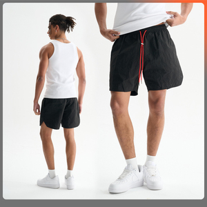 Shorts en nylon pour hommes, longueur genou, légers, à séchage rapide, décontractés, pour le sport, streetwear de haute qualité - Product Image 3
