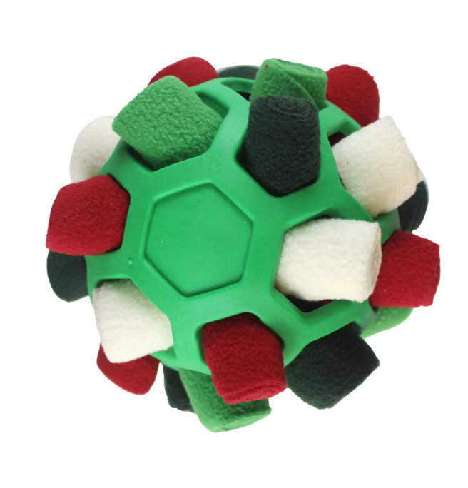 Green ball-christmas white red green