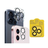Verre trempé pour objectif 0,3 mm HD transparent, protection d'appareil photo en aluminium de haute qualité pour la série CAMON 50