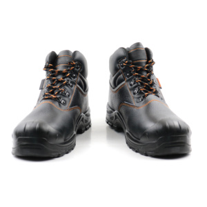 OEM S3 nuovi stivali da lavoro di sicurezza da uomo in pelle con punta in acciaio costruzione per scarpe Safty da uso in fabbrica - Product Image 3