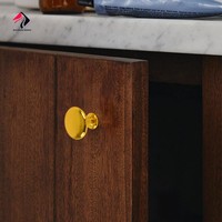 Bouton d'armoire en ABS à trou unique classique victorien finition cuivre vieilli réglable pour une utilisation de tiroir commode de cuisine armoire