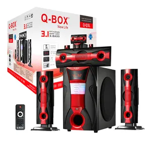 Q-BOX Q-Q3L 새로운 스피커베이스 홈 시어터 서라운드 사운드 시스템