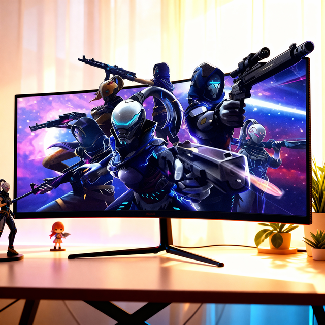 Hot Style OEM Monitor Gaming 1080p/1440p 240hz 180hz Curved Monitor 120 Hz 165 Hz 360 hz 1ms LED Gaming Computer Desktop