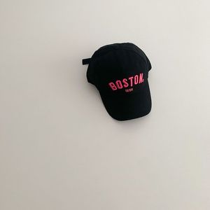 Gorra de Béisbol Retro Vintage Ajustable para Bebé, de Alta Calidad, con Logotipo de Letras, Lona Teñida Lavada, Estilo Deportivo Común, Venta al por Mayor - Product Image 2