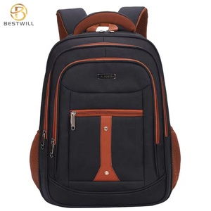 Mochila para Portátil Impermeable <span class=keywords><strong>de</strong></span> Nailon para Hombre con Logotipo Personalizado BESTWILL, Patrón Geométrico, para Negocios, Escuela y Viajes, con Cierre <span class=keywords><strong>de</strong></span> Cremallera - Product Image 5