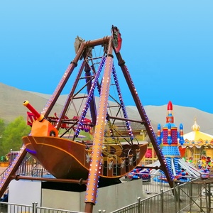 Manèges de bateau <span class=keywords><strong>pirate</strong></span> géants en fibre de verre pour adultes, équipement d'amusement intérieur/extérieur pour parcs d'attractions et fêtes foraines, à vendre - Product Image 2