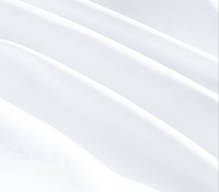 Draps de lit en tissu de viscose de bambou 100% blanc de luxe 300 fils