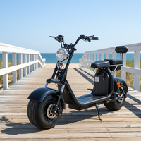 Scooter électrique Citycoco 2025 2000W 60V haute vitesse pour adultes, roues de 18 pouces, pneus larges, puissant, moto électrique sportive