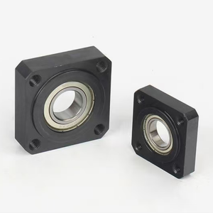 Roulement carré simple BGSRB BGSR <span class=keywords><strong>BASR</strong></span> SBASR SBGSR avec bride et bague de retenue intégrée, bloc de support d'axe de guidage pour CNC - Product Image 4