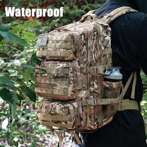<b>Camo</b> 50L Mens Daypack 15.6 Inch Laptop <b>Rucksack</b> Molle Hydration Outdoor Trekking Hunting Fishing Cycling Travel Tactical Bag - Product Image 5