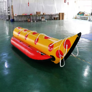 Bote Inflable en Forma de Plátano para Parque Acuático, Material de PVC, Uso Comercial, Equipo de Entretenimiento al Aire Libre - Product Image 1