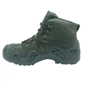 Breathable Light Weight Waterproof Combat Tactical Work Boots from Gaomi Labor Factory