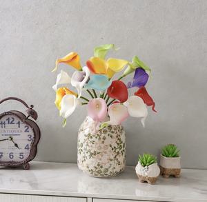 Fleurs artificielles miniatures en PU de haute qualité, effet toucher réel, calla lily, vente en gros pour mariage, Pâques et décoration intérieure - Product Image 6