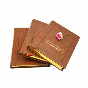 2026 Hot Sale <b>Custom</b> A4 High Quality Luxury PU Leather Hardcover Business Meeting Journal Planner Notebook Book Printing - Product Image 1