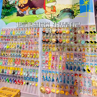 Pendentifs Ours au Fromage Vintage Kawaii de Luxe pour Femmes et Filles, Accessoires de Mode, Breloque de Sac en Résine avec Cordon Tressé Coloré