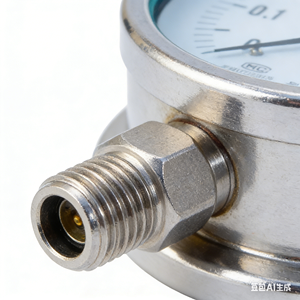 Manomètre différentiel à double aiguille NT-DG de haute qualité pour la mesure, avec raccordement inférieur, de fabrication experte - Product Image 2