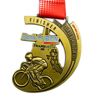 Médailles de course cycliste en gros, médailles de cyclisme durables, souvenirs pour les vainqueurs d'événements sportifs, OEM