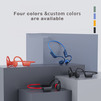 Écouteurs sportifs à conduction osseuse K08 en gros pour OEM, casques à oreille ouverte, écouteurs tour de cou sans fil BT6.0 pour la course à pied