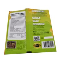 Bolsa OPP Personalizable de 70g con Sellado Trasero, Resistente a la Humedad, Impresa en Huecograbado, para Empaque de Rodajas de Plátano