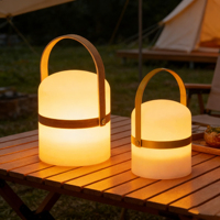Lampes de table LED modernes à changement de couleur, rechargeables, portables, alimentées par batterie, éclairage décoratif pour la maison, le bureau, l'hôtel, sans fil