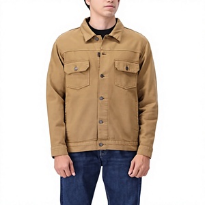 Chaqueta Vaquera para Hombre ELYSIAN INDUSTRIES, Azul, Algodón, Casual, Primavera, Verano, Otoño, Corte Regular, Cierre de Botones, Lavable, Costuras Decorativas - Product Image 1