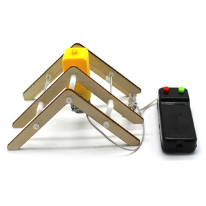 Kit de bricolage robot rampant télécommandé en bois pour enfants, jouet éducatif scientifique, modèle éducatif en forme d'animal, 7-9 ans - Product Image 4