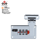 Cadenas à combinaison à 3 chiffres Changgguang CG-A1, couleur personnalisée or, alliage de zinc, 65x33.5mm, durable, réinitialisable, sécurité moderne