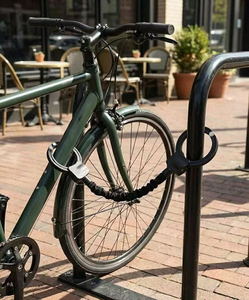 Jinjian Hevry devoir menottes serrure en acier chaîne serrure en alliage trempé enduit garde de sécurité contre le vol vélo moto E Scooter - Product Image 4