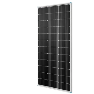 Kit de Démarrage Panneau Solaire Monocristallin PERC 100W 12V avec Contrôleur de Charge PWM LCD 30A pour Système Solaire Hors Réseau pour Camping-car - Product Image 1