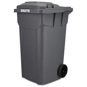 Bidone per Rifiuti Brute 189,3 L Grigio con Ruote per Uso Esterno - Product Image 2