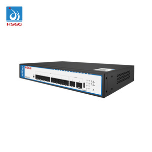 สวิตช์จัดการได้รุ่น L2+ HSGQ 8 พอร์ต Gigabit SFP 2 พอร์ต 10G SFP+ ความเร็ว 56Gbps กำลังไฟต่ำ 20W พร้อมพอร์ต Type-C คอนโซล VLAN สำหรับเครือข่ายที่อยู่อาศัย - Product Image 2