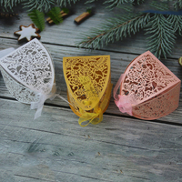 Boîte à dragées pour mariage indien romantique, nouveau style 2022, emballage de bonbons pour mariage, pour les invités, avec décoration papillon