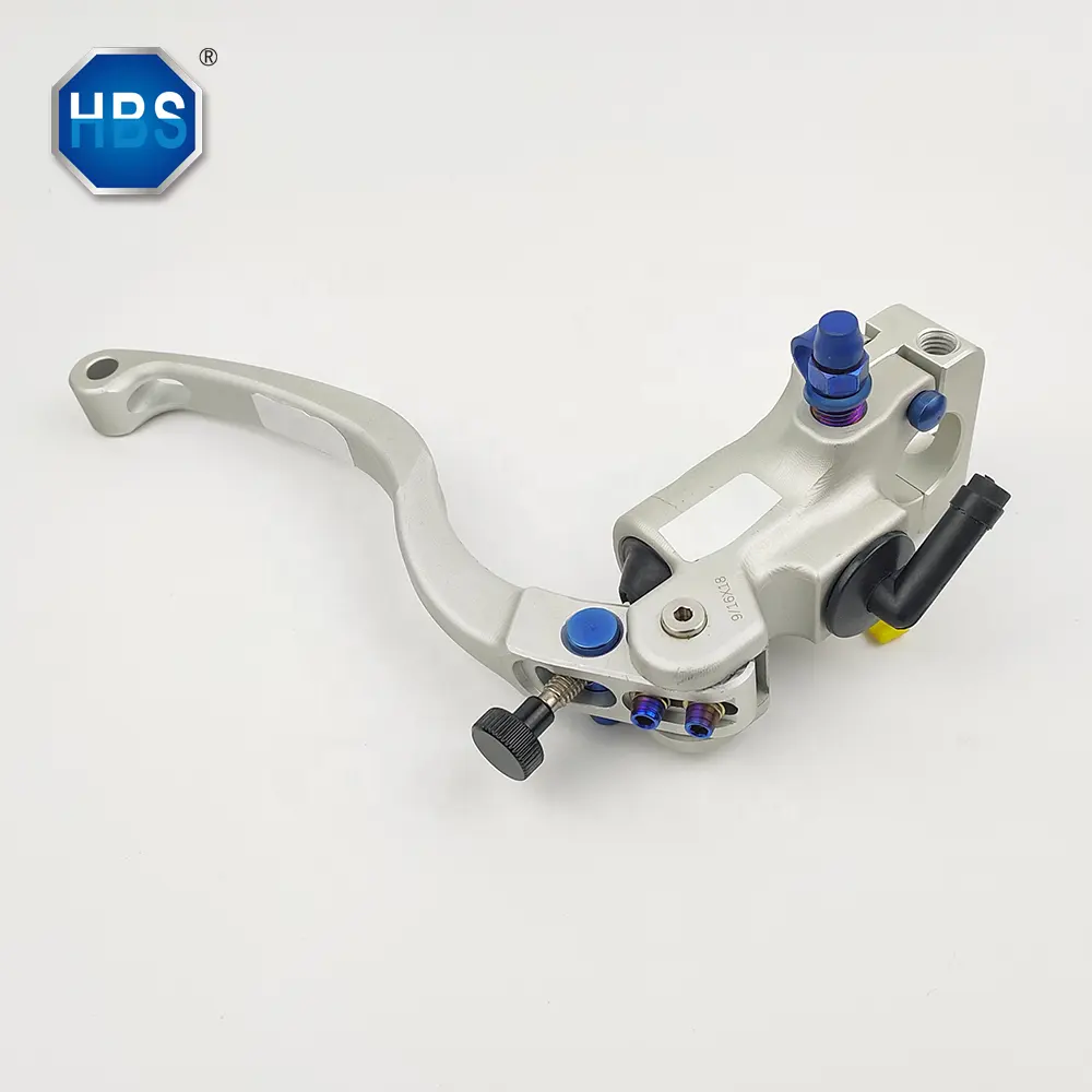 15.8mm Or 19mm Diameter HBS-Z-003 Right Hand Brake Master Cylinder Hand Brake Pump Motorcycle Brake For Racing Motorcycle