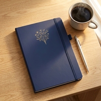 Carnet de notes en cuir rigide B5 durable 2026-2027 personnalisable pour fournitures éducatives