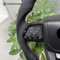 Volant en cuir amélioré le plus vendu pour Toyota LC300 LC200 Prado Hilux N70 N80 Fortuner Corolla Camry Yaris RAV4