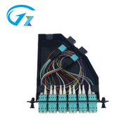 Boîtier terminal optique en aluminium Xunjie Factory FTTH OM3, module cassette MPO 12/24 cœurs, protection IP68, pour centre de données SDK, utilisation 5G
